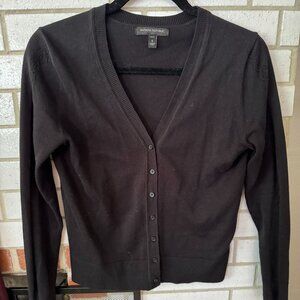 Banana Republic Classic Cardigan - Black - S